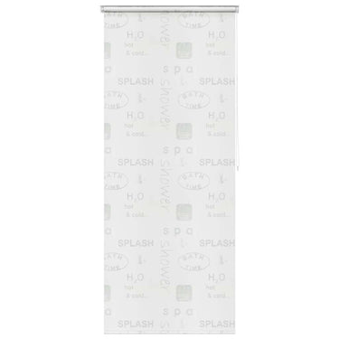 Vidaxl rolgordijn voor douche 80x240 cm splash