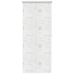 Vidaxl rolgordijn voor douche 120x240 cm splash