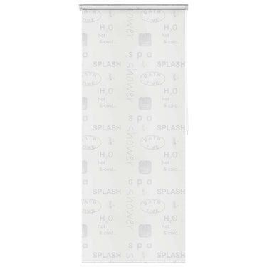 Vidaxl rolgordijn voor douche 120x240 cm splash
