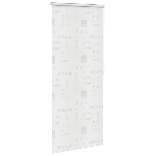 Vidaxl rolgordijn voor douche 120x240 cm splash