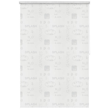 Vidaxl rolgordijn voor douche 140x240 cm splash