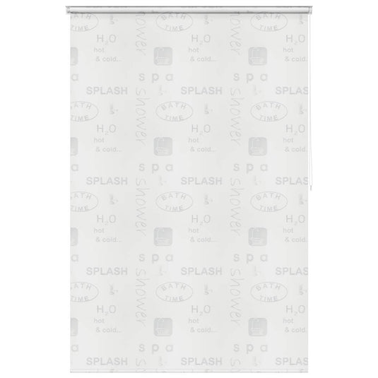 Vidaxl rolgordijn voor douche 140x240 cm splash