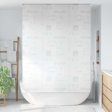 Vidaxl rolgordijn voor douche 140x240 cm splash