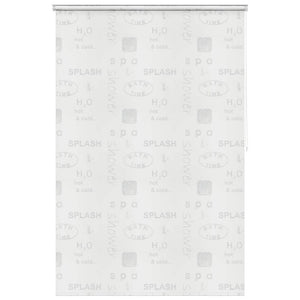 Vidaxl rolgordijn voor douche 160x240 cm splash
