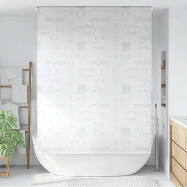 Vidaxl rolgordijn voor douche 160x240 cm splash
