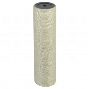 Vidaxl kattenkrabpaal 8x30 cm 10 mm beige