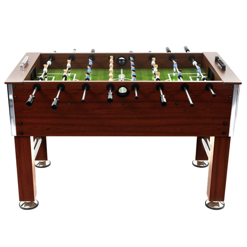Load image into Gallery viewer, VidaXL Voetbaltafel 60 kg 140x74,5x87,5 cm staal bruin
