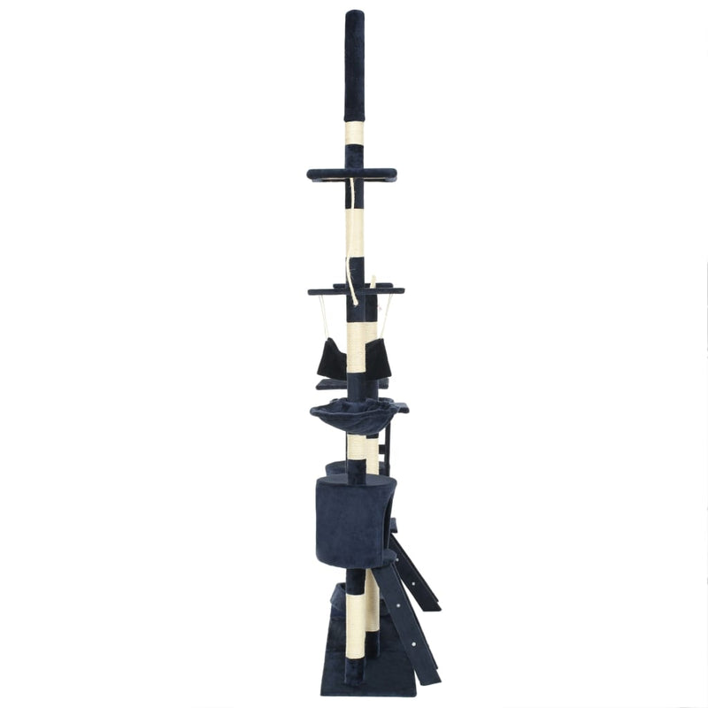 Load image into Gallery viewer, Vidaxl kattenkrabpaal met sisal krabpalen 230-250 cm blauw
