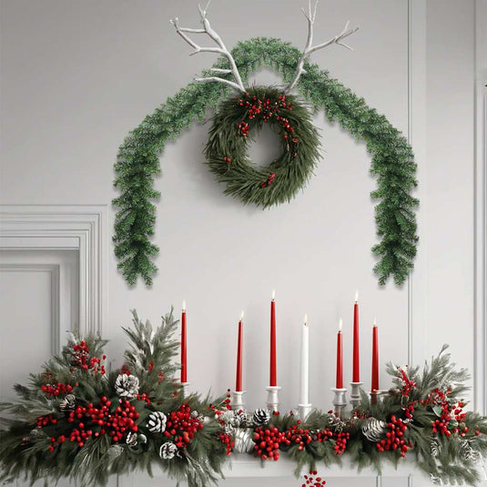 Vidaxl kerstslinger 20 m pvc