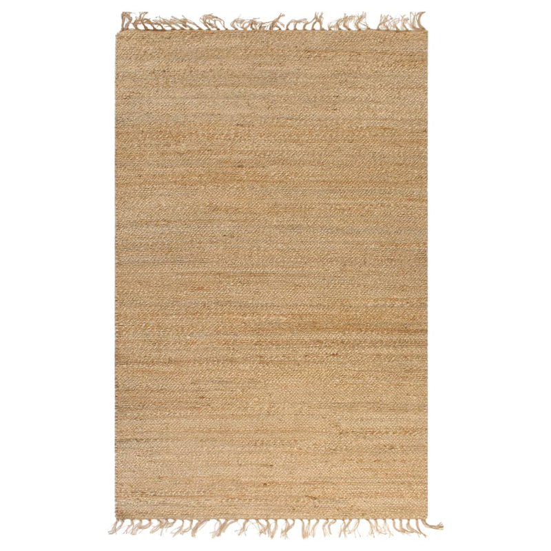 Load image into Gallery viewer, Vidaxl vloerkleed 120x180 cm handgeweven jute natuurlijk
