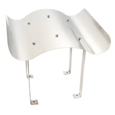Vidaxl schoorsteenkap roestvrij staal 40 x 40 x 36 cm