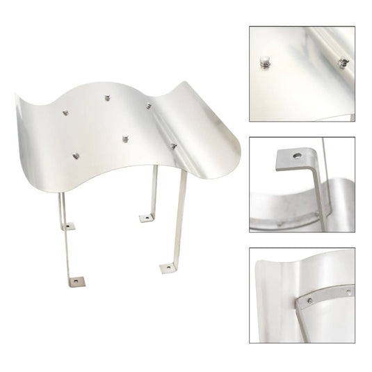 Vidaxl schoorsteenkap roestvrij staal 50 x 50 x 37 cm