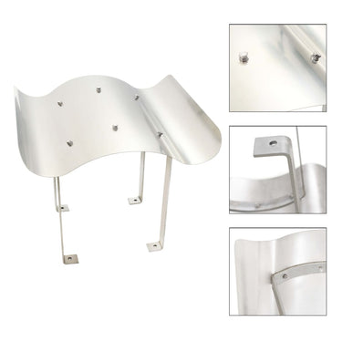Vidaxl schoorsteenkap roestvrij staal 60 x 60 x 38 cm