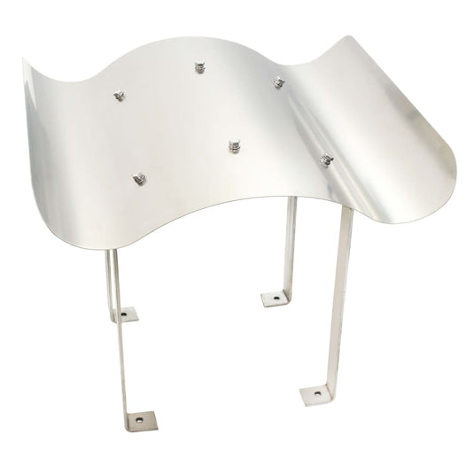 Vidaxl schoorsteenkap roestvrij staal 60 x 60 x 38 cm