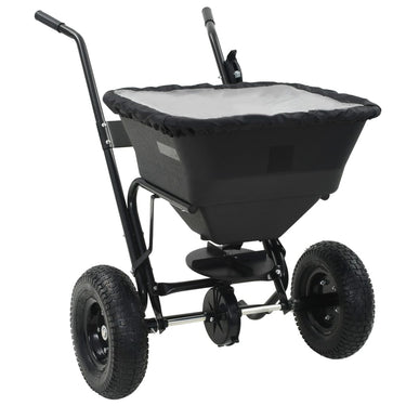 Vidaxl strooiwagen duwmodel 45 l 106x73x76 cm pvc en staal