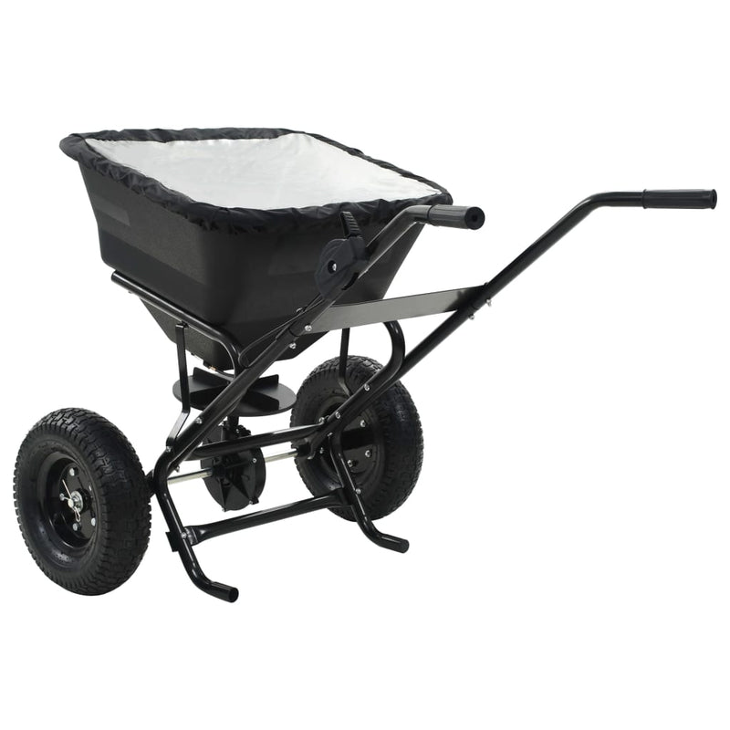 Load image into Gallery viewer, Vidaxl strooiwagen duwmodel 45 l 106x73x76 cm pvc en staal
