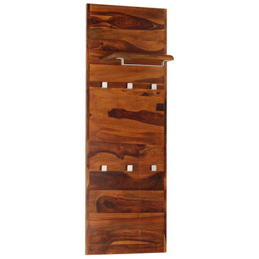 Vidaxl kapstok 118x40 cm massief acaciahout
