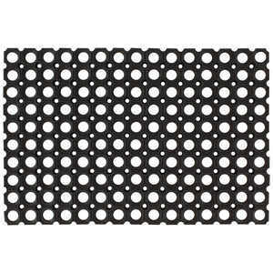 VidaXL Rubbermatten 16 mm 60x80 cm 2 st