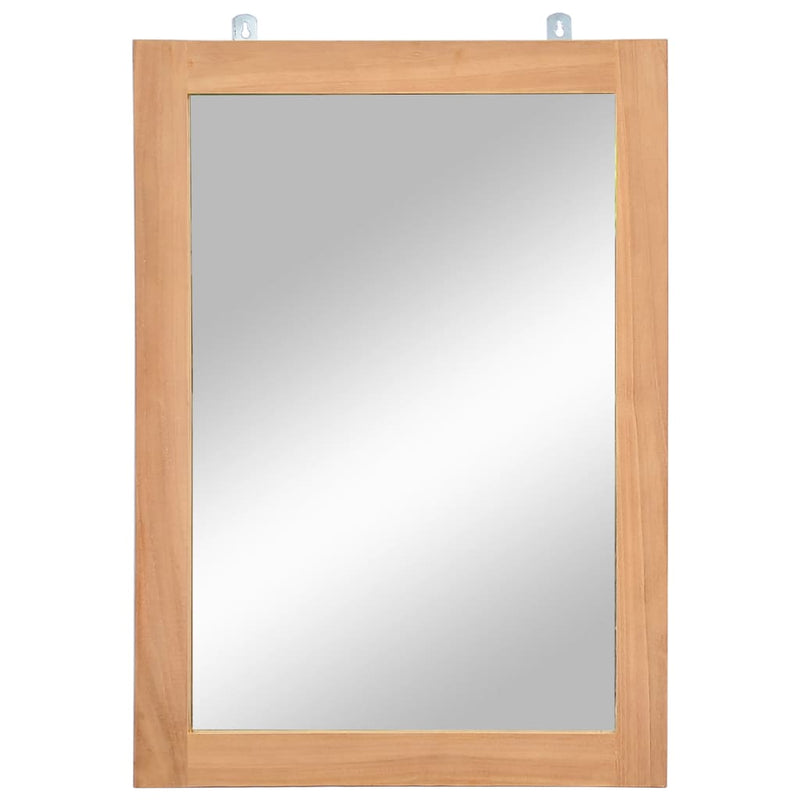 Load image into Gallery viewer, Vidaxl wandspiegel 50x70 cm massief teakhout
