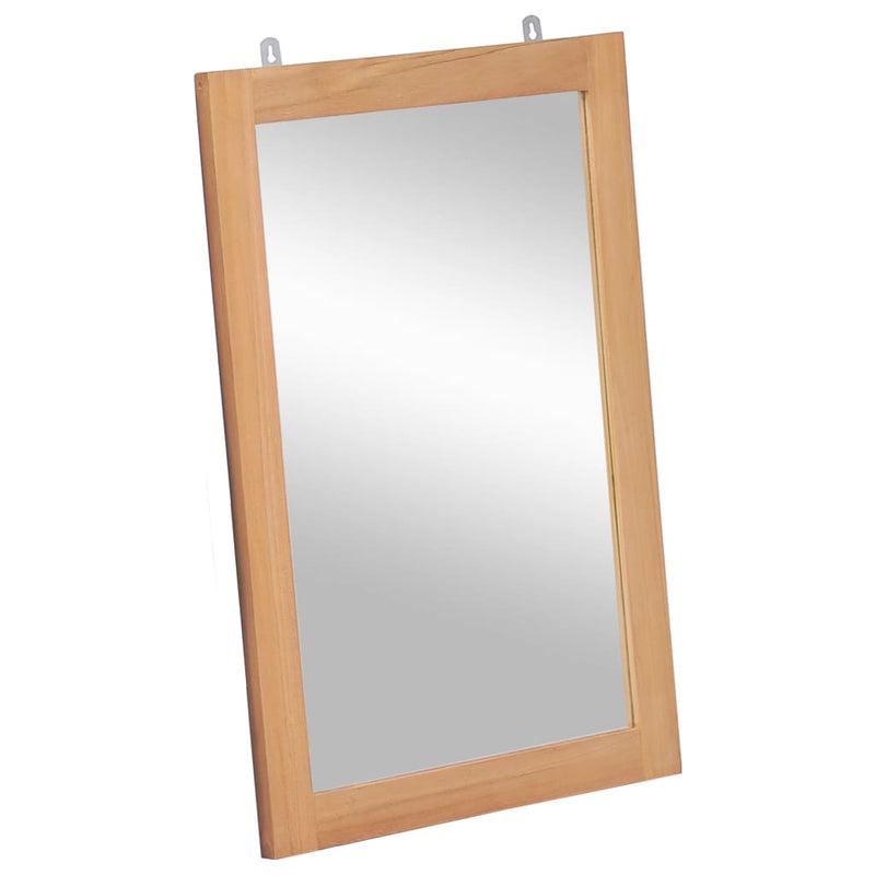 Load image into Gallery viewer, Vidaxl wandspiegel 50x70 cm massief teakhout
