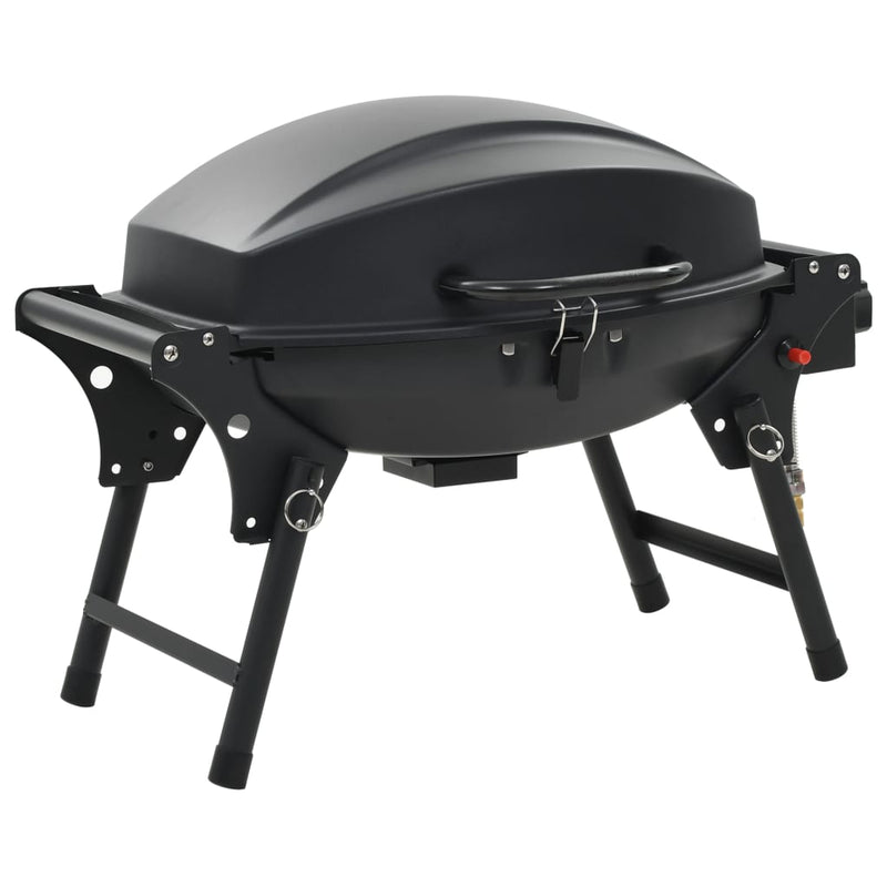 Load image into Gallery viewer, Vidaxl gasbarbecue met kookzone zwart
