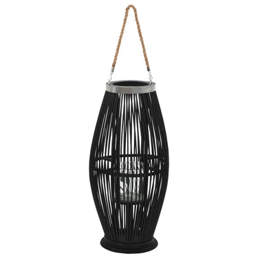 Vidaxl lantaarnhouder hangend 60 cm bamboe zwart