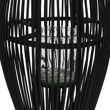 Vidaxl lantaarnhouder hangend 60 cm bamboe zwart