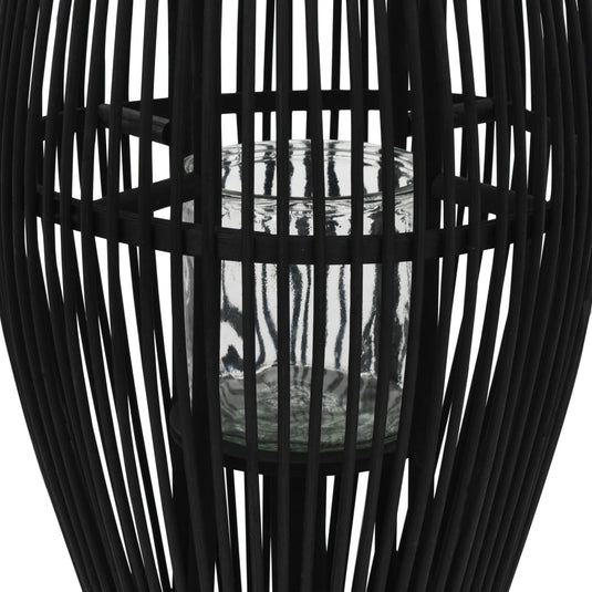 Vidaxl lantaarnhouder hangend 60 cm bamboe zwart