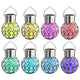 VidaXL Solarlamp hangend 8 st LED's RGB