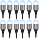 VidaXL Grondlampen 12 st solar LED wit