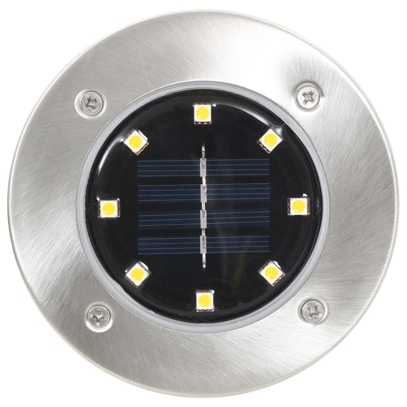 Load image into Gallery viewer, Vidaxl grondlampen 8 st solar led wit
