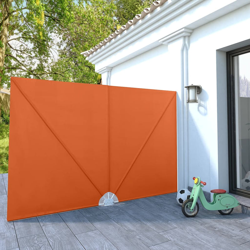 Load image into Gallery viewer, Vidaxl terrasscherm inklapbaar 300x200 cm terracottakleurig
