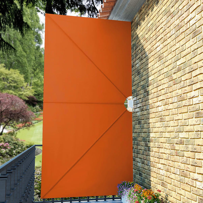 Load image into Gallery viewer, Vidaxl terrasscherm inklapbaar 400x200 cm terracottakleurig
