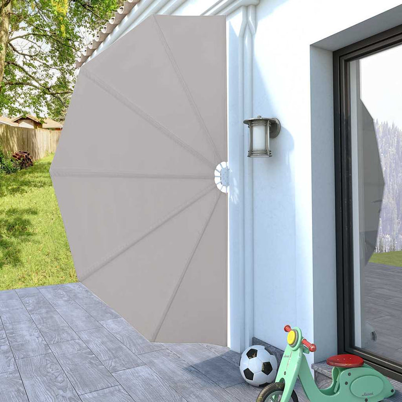 Load image into Gallery viewer, Vidaxl terrasscherm inklapbaar 160 cm crème
