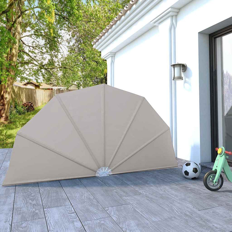 Load image into Gallery viewer, Vidaxl terrasscherm inklapbaar 160 cm crème
