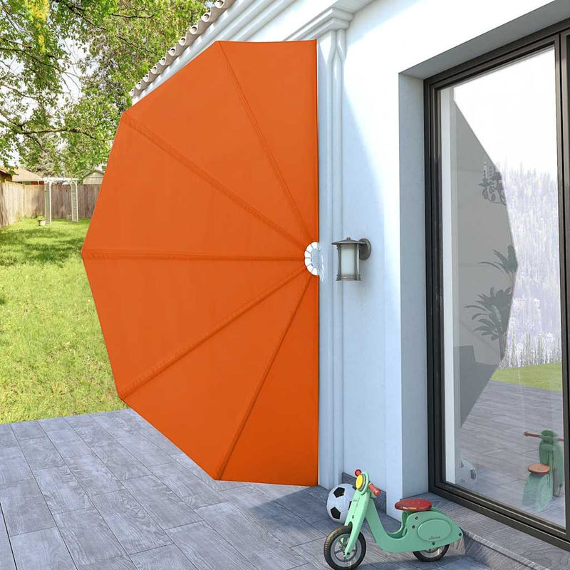 Load image into Gallery viewer, Vidaxl terrasscherm inklapbaar 200 cm terracottakleurig
