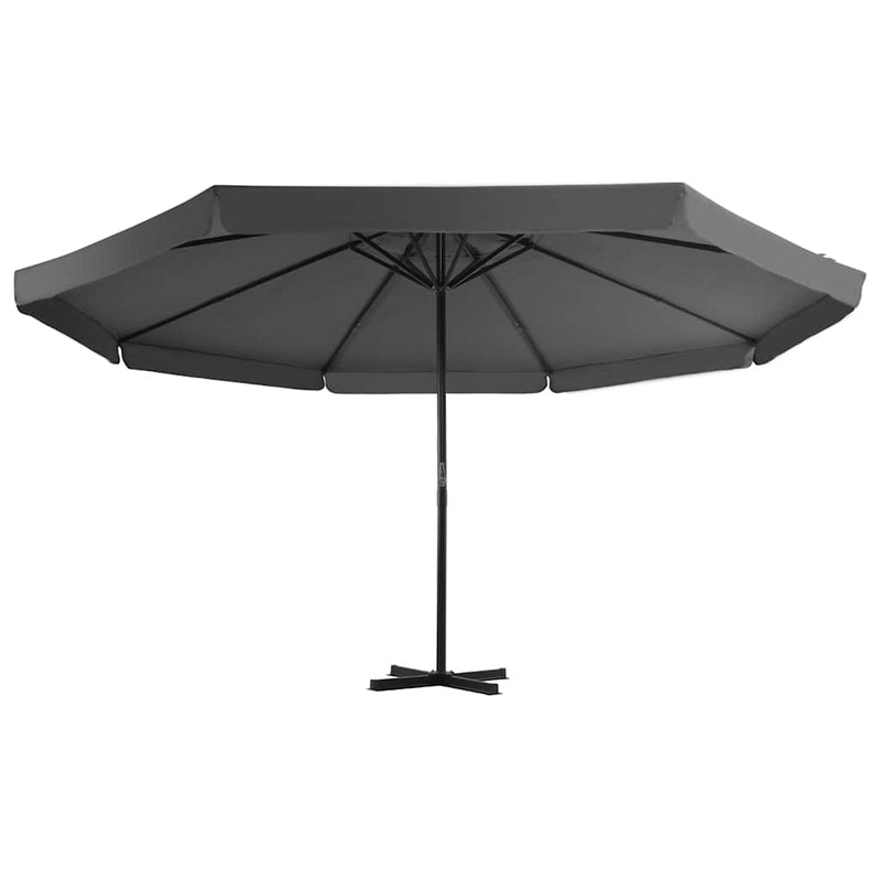 Load image into Gallery viewer, Vidaxl parasol met aluminium paal 500 cm antraciet
