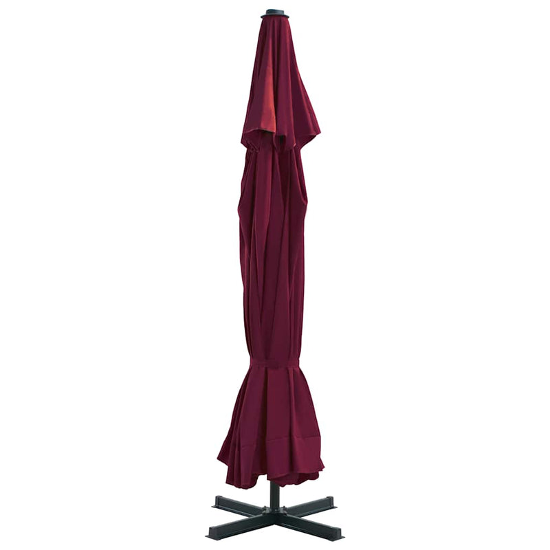 Load image into Gallery viewer, Vidaxl parasol met aluminium paal 500 cm bordeauxrood
