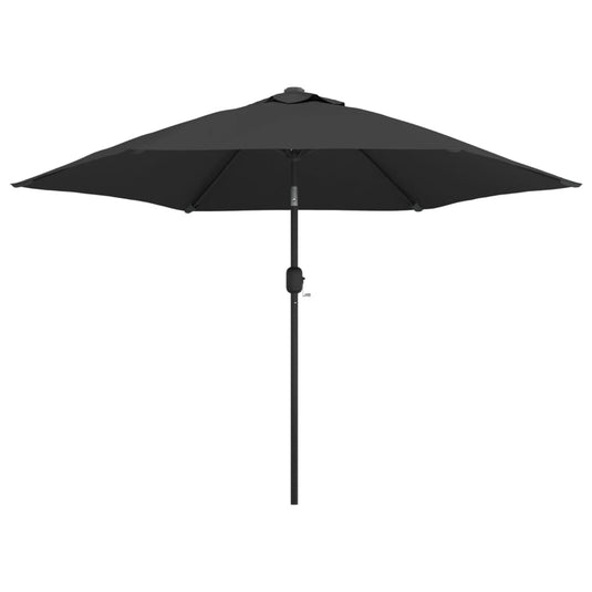 Vidaxl parasol met metalen paal 300 cm antraciet