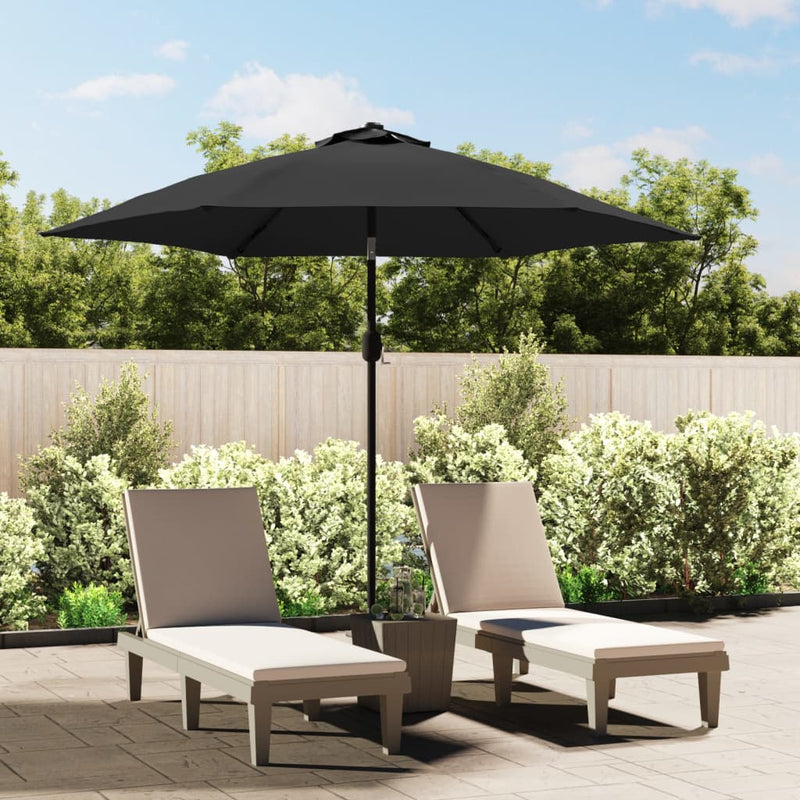 Load image into Gallery viewer, Vidaxl parasol met metalen paal 300 cm antraciet
