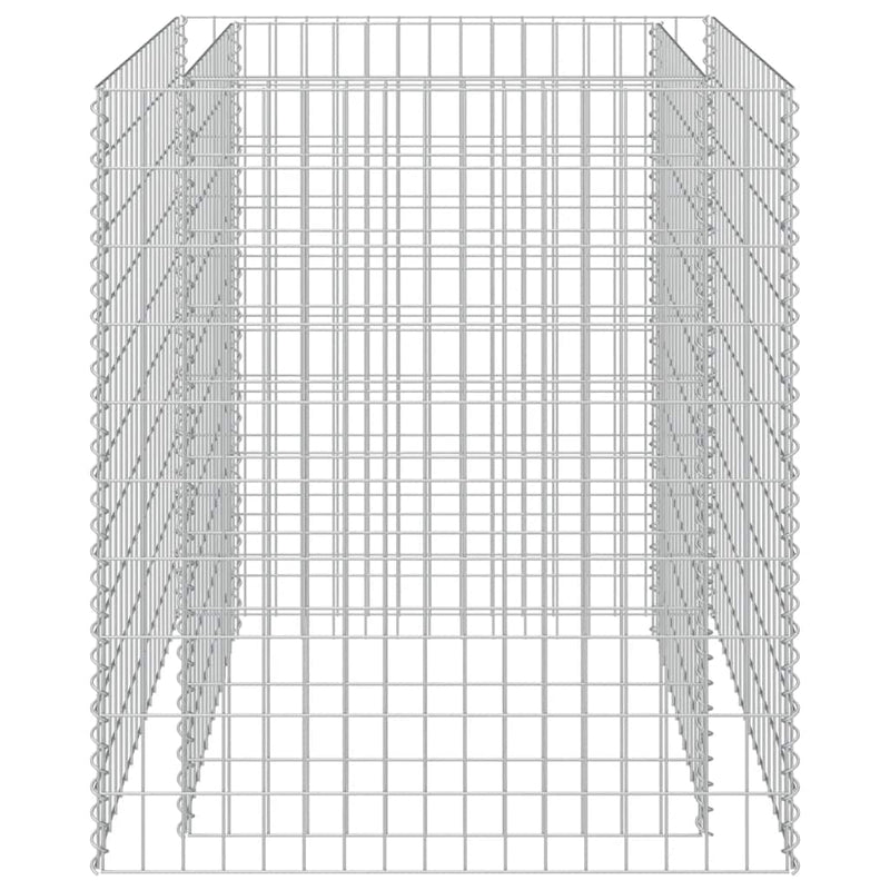 Load image into Gallery viewer, Vidaxl gabion plantenbak verhoogd 90x90x100 cm gegalvaniseerd staal
