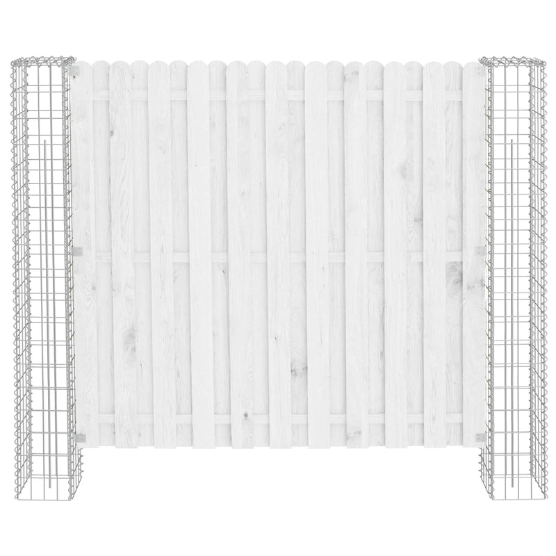 Afbeelding laden in galerijviewer, Vidaxl afrasteringspaal 2 pcs zilver 20 x 20 x 190 cm metaal
