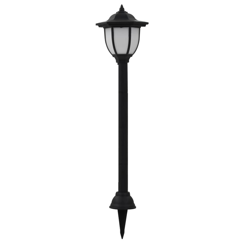 Load image into Gallery viewer, Vidaxl led-solarlampen zwart 3 st
