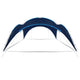 Vidaxl partytent boog 450x450x265 cm donkerblauw