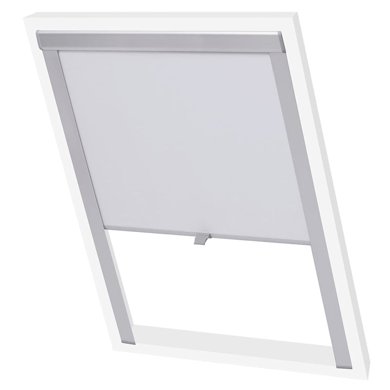 Load image into Gallery viewer, Vidaxl rolgordijn verduisterend wit mk06
