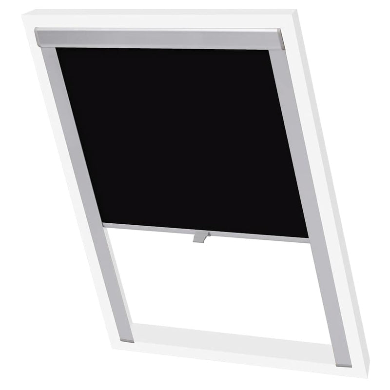 Load image into Gallery viewer, Vidaxl rolgordijn verduisterend zwart mk04
