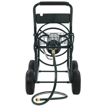 Vidaxl tuinslangtrolley met 1 2 slangkoppeling 75 m staal