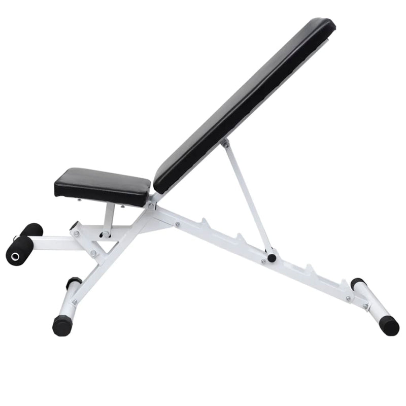 Load image into Gallery viewer, VidaXL Trainingsbank met halterset 60,5 kg
