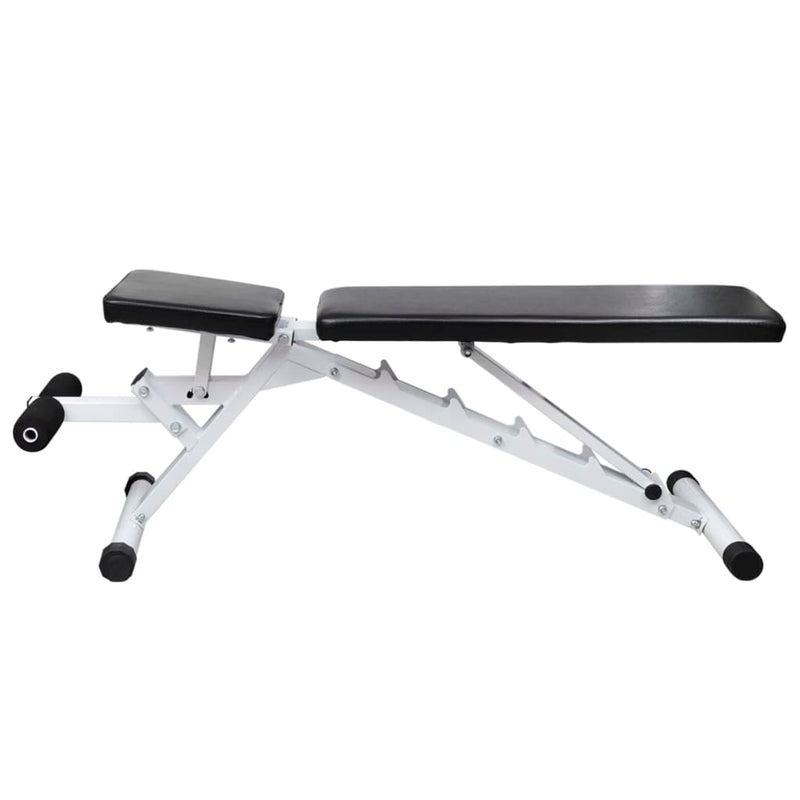 Load image into Gallery viewer, VidaXL Trainingsbank met halterset 60,5 kg
