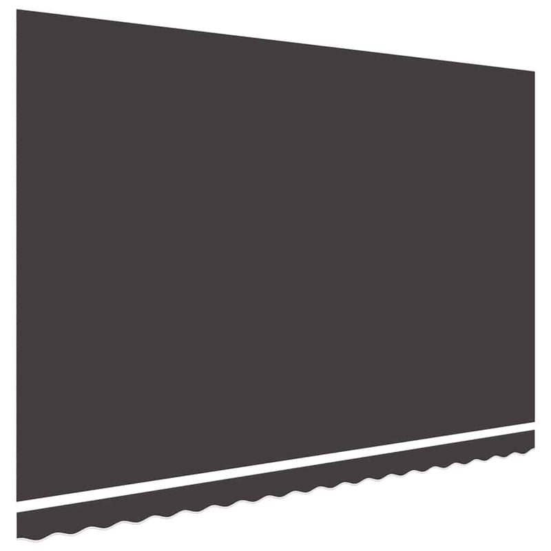 Load image into Gallery viewer, Vidaxl vervangingsdoek voor luifel 500x300 cm polyester grijs
